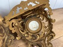 Vintage Pair Cameo Creations Gold Resin Wall Shelv
