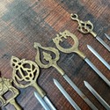 14 Tarzan Inox Turkish Shish Kebab Skewers Inoxida