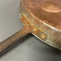 Antique Copper Escargot Pan Poached Egg Tradition 