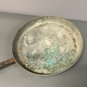 Antique Copper Escargot Pan Poached Egg Tradition 