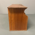 Antique Slotted Cubby Insert for Desk Wood Office 
