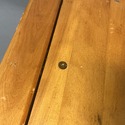 Antique Hand Made Wood Box Storage Dovetail Corner