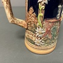 German Stein Gerz Gerzit Pewter Lid Flirting Coupl