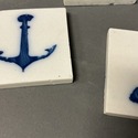 Italian Coastal Blue White Earthenware Tiles Medit