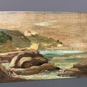 Italian Oil Painting Naples Region Mediterranean S