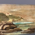 Italian Oil Painting Naples Region Mediterranean S
