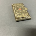 Vintage White Metal Betal Nut Box Cigarette Callin
