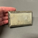Vintage White Metal Betal Nut Box Cigarette Callin