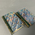 Set Antique Leather Bound Books Saint Clair Gold G