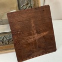 Antique Oil Painting on Copper Signed Bronze Velve