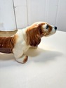 Vintage Hound Dog Planter MCM Ceramic Pottery Mark