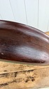 Vintage Dark Wood Large Bowl Serving Salad Fruit H