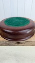 Vintage Dark Wood Large Bowl Serving Salad Fruit H