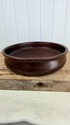 Vintage Dark Wood Large Bowl Serving Salad Fruit H