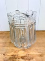 Vintage Heavy Glass Pitcher Jug Water Ice Tea Sawt