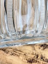 Vintage Heavy Glass Pitcher Jug Water Ice Tea Sawt