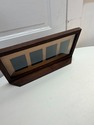 Antique Wood Wall Shelf 4 Part Picture Frame Combo