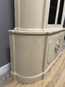 Painted French Country China Cabinet Hutch Chicken