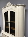 Painted French Country China Cabinet Hutch Chicken