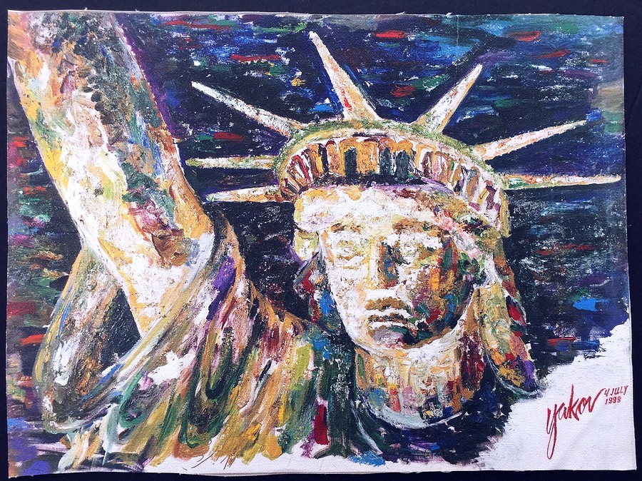 Yakov Smirnoff Printer's Proof Giclee on Canvas 