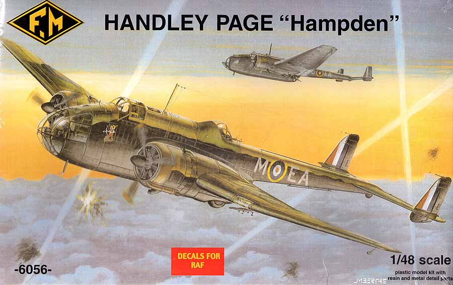 SEALED FM Fonderie Miniature 1/48 HANDLEY PAGE HAMPDEN Model Kit! | eBay