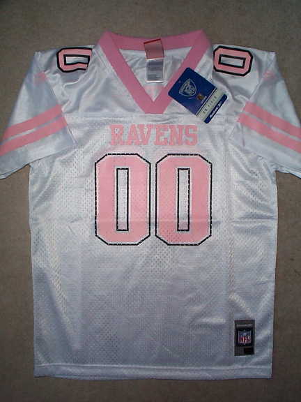 pink ravens jersey