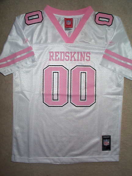pink washington redskins jersey