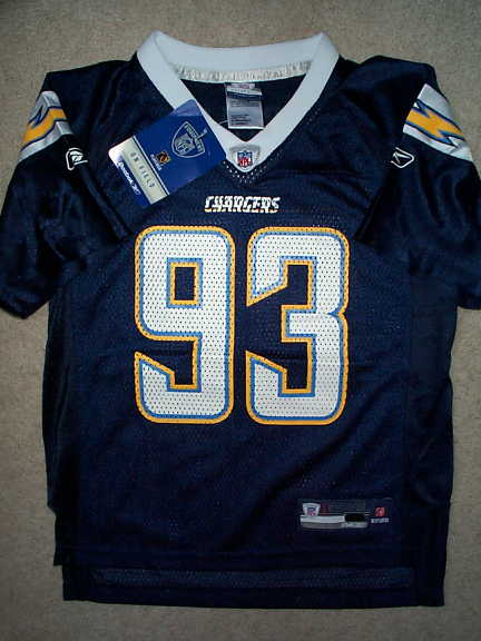san diego chargers kids jersey