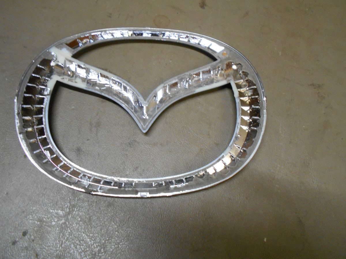 13-15 Mazda CX-5 CX5 Liftgate Trunk Trim Panel Emblem - Nameplate