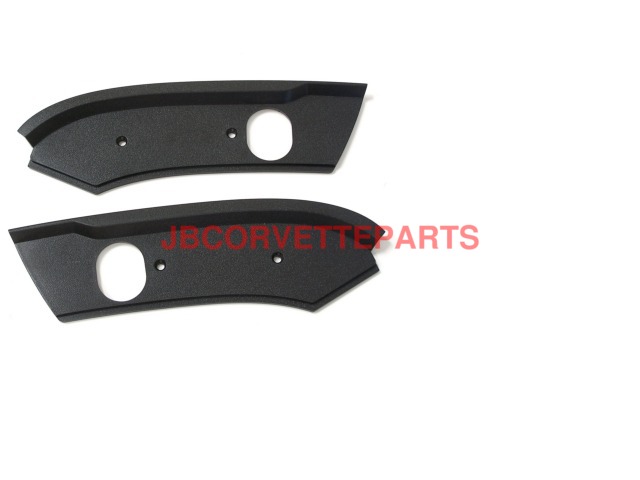 86 87 88 Corvette Front Roof Latch Trim Cover GM 14092641 14092642 CONVERTIBLE