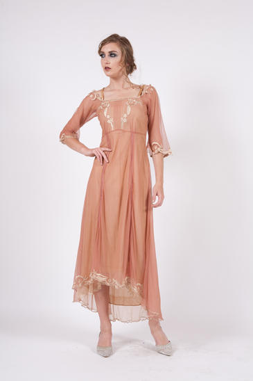 NEW! Nataya Rose/Gold EMPRESS Embroidered Dress-1X, 2X or 3x | eBay