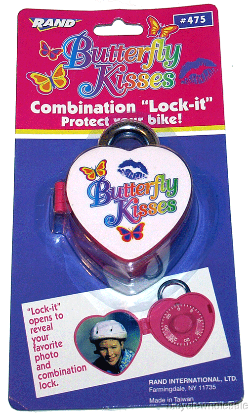 Real KMC Bicycle Chain Combination Lock 14 Inch BMX Bike Combo Lock NEW Gold