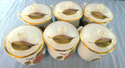 Royal Worcester Evesham Pots De Creme with Lids