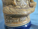 Gerz Brown and Cobalt Hunt Scene Beer Stein with F