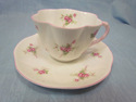 Shelley Bridal Rose China Cup and Saucer