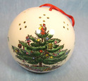 Spode Pomander Ball Christmas Ornament