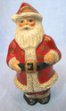 Vaillancourt Folk Art Chalkware Santa With Stars C