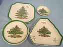 Spode Christmas Tree Porcelain Dinnerware Accessor