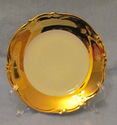 Gold Overlay Porcelain Trio by Rudolf Wachter, Bav