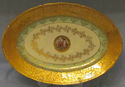 Elite L, Limoges France Gold Embossed 16" by 11" P