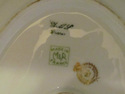 Elite L, Limoges France Gold Embossed 16" by 11" P