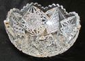 American Brilliant Period Cut Glass Bowl