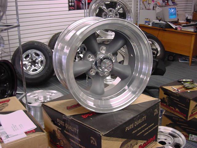 1) AMERICAN RACING TORQ THRUST D CHEVY GM BUICK OLDS PONTIAC WHEEL 15X8 ...