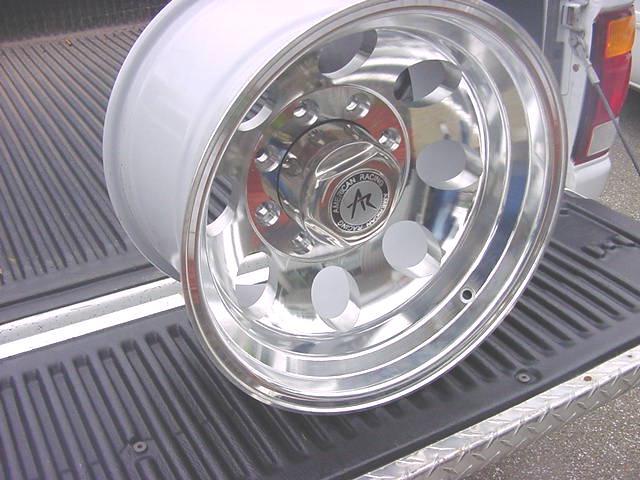 16x10 polished bajas' GENUINE AMERICAN RACING 6 LUG CHEVY GMC TOYOTA ...