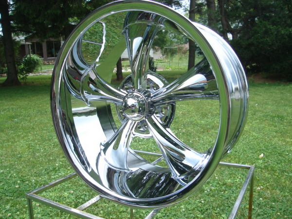 chrome hot rod wheels