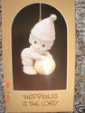 PRECIOUS MOMENTS 1985 "Happiness Is The Lord" $38B