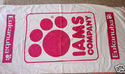 NEW IAMS/Eukanuba Towel 59 x 30 White with Pink