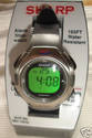 NEW Womans Sharp Digital Watch 165FT  Alarm/Stop/L