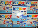 (7) NEW Icy Hot Maximum Strength Medicated Sleeve 