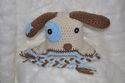 Victor the Floppy Eared Puppy/Doggy Crochet Hat 
